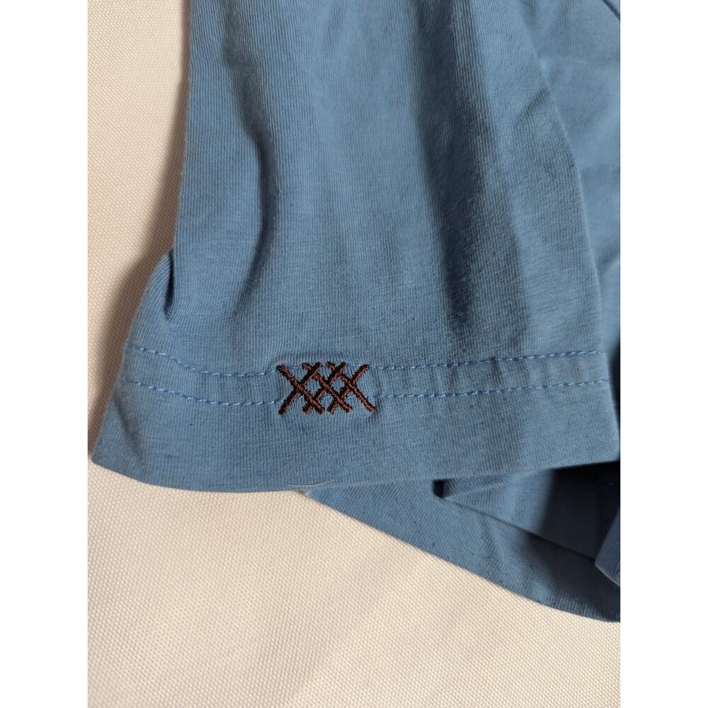 Rhone T Shirt Mens XL Blue Performance Raglan Short Sleeve Athletic Crewneck Tee - Picture 5 of 8